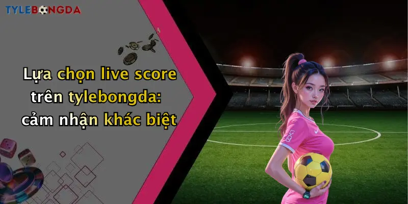 Lựa chọn live score trên tylebongda: cảm nhận khác biệt
