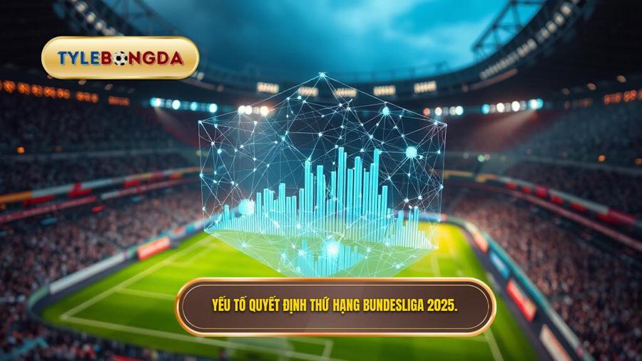 Yếu tố quyết định thứ hạng Bundesliga 2025.
