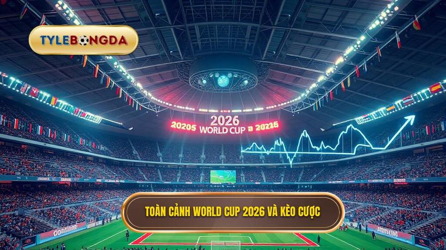 Tổng quan về kỳ World Cup 2026 và sự biến động của thị trường kèo cược
