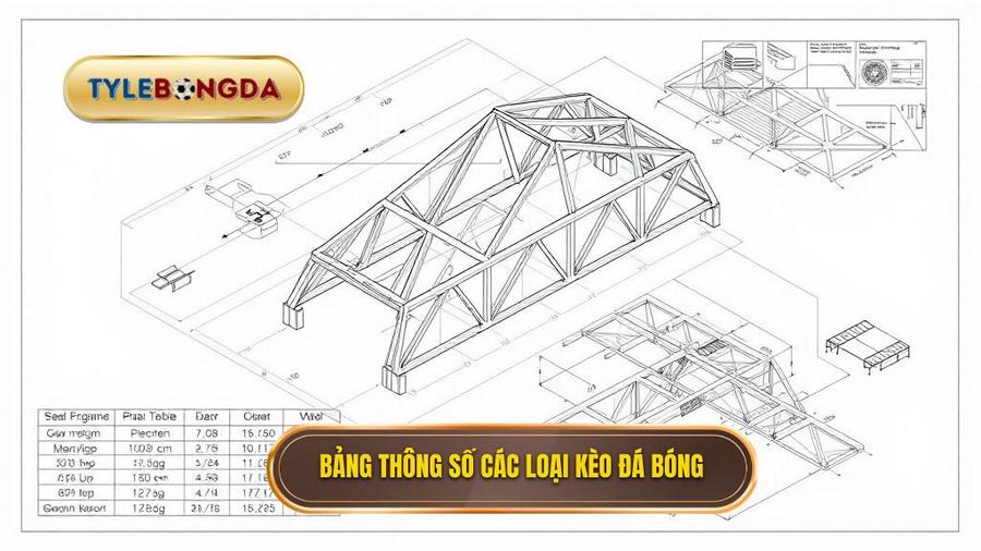 Bảng tổng hợp các thông số kèo điển hình