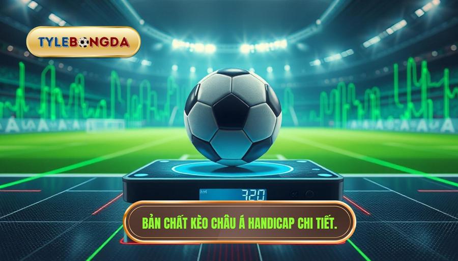 1. Bản chất kèo Châu Á Handicap chi tiết.