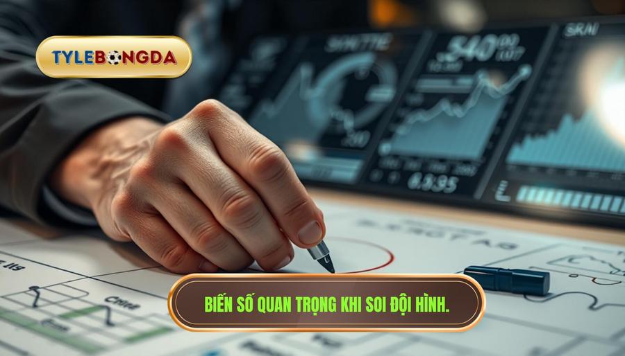 3. Biến số quan trọng khi soi đội hình.